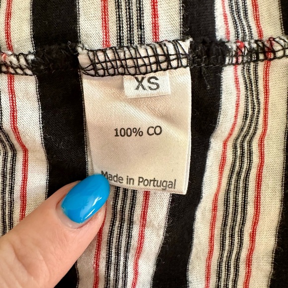 La Ligne New York Women's Striped Long Sleeve Crew Neck Top. Size XSmall - Picture 10 of 11